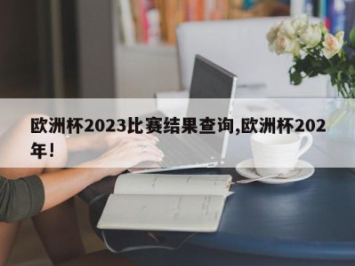 欧洲杯2023比赛结果查询,欧洲杯202年!