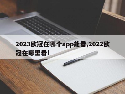 2023欧冠在哪个app能看,2022欧冠在哪里看!