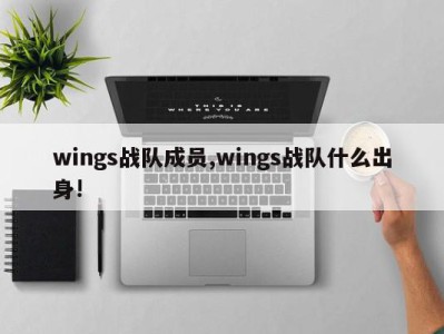 wings战队成员,wings战队什么出身!